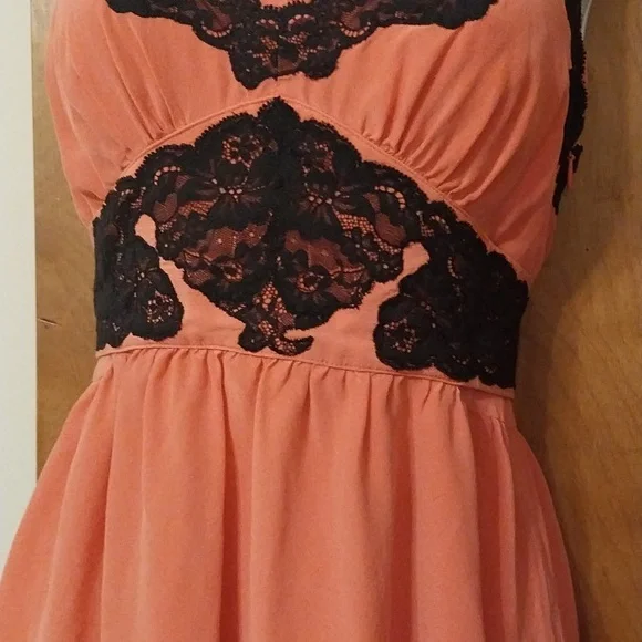 Betsey johnson silk halter dress - Picture 2 of 7